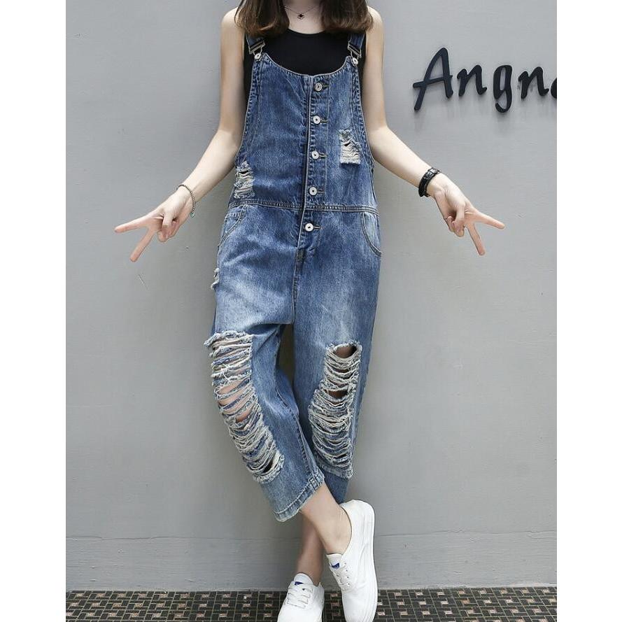 デニムサロペット デニムオーバーオール デニムオールインワン