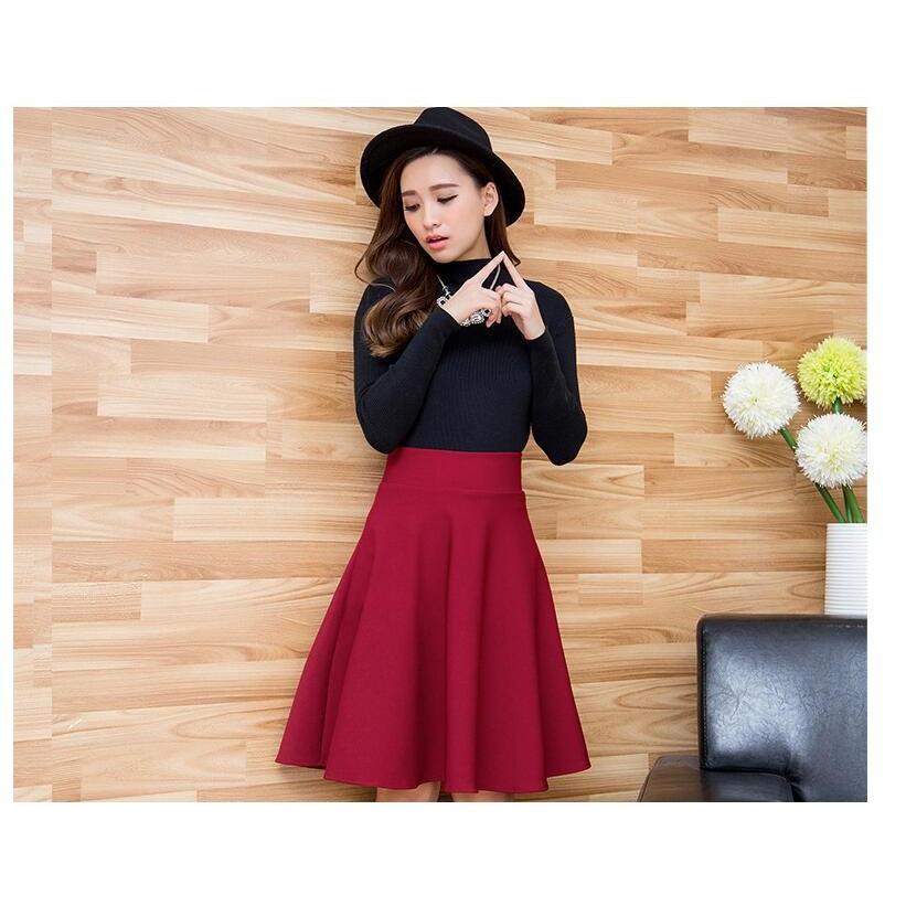 超目玉・限定セール レディースシンブルスカート ミディアム丈スカート  