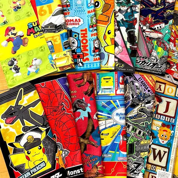 BANDAI（バンダイ） 男の子 ハンカチ7枚セット キャラクター おまかせ