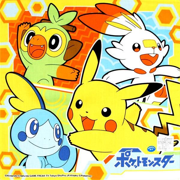 Pokemon（ポケモン） ハンカチ 2枚組 ソード＆シールド