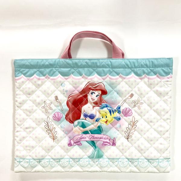 Disney キルト チャームバッグ ディズニー プリンセス トートバッグ 