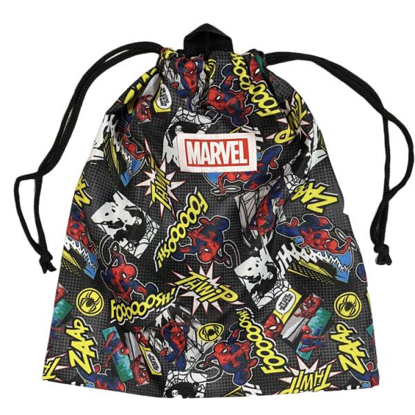 MARVEL（マーベル） 巾着 大サイズ ジャージケース スパイダーマン