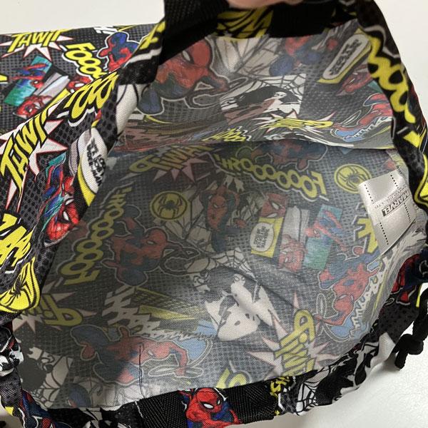 MARVEL（マーベル） 巾着 大サイズ ジャージケース スパイダーマン