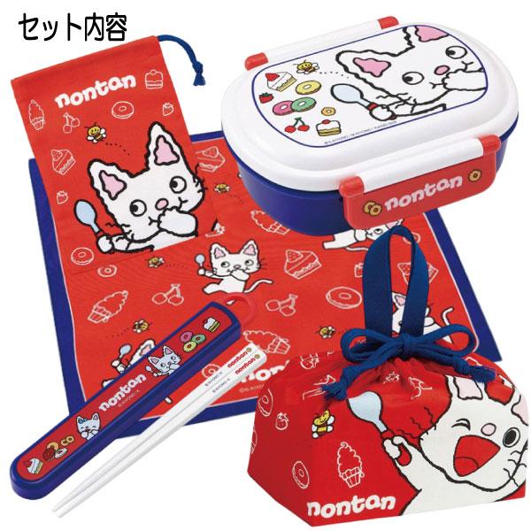 スケーター ノンタン セット 弁当袋 弁当箱 コップ袋 箸セット クロス