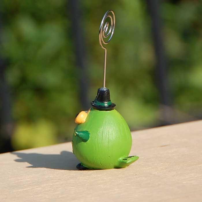 ご注文で当日配送 キャラクター雑貨屋chericoメモ立て フクロウ 緑 グリーン 鳥 カラー 置物 おしゃれ ハンドメイド 白寿 Hjx21 Latam Tech