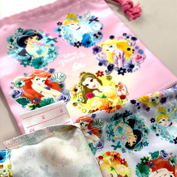 ディズニープリンセス 巾着 3枚セット プリンセス ディズニー 432206