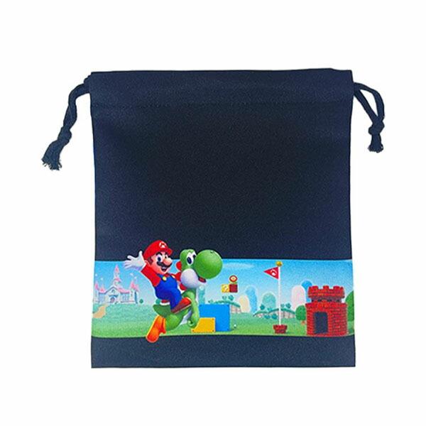 任天堂（Nintendo） 巾着 S きんちゃく ポーチ マリオ スーパーマリオ