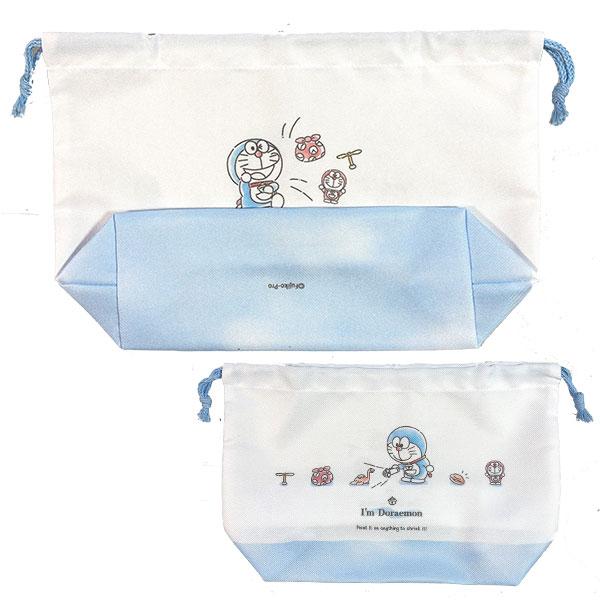 BANDAI（バンダイ） ランチ巾着 ドラえもん 弁当袋 給食袋 276784 しわ