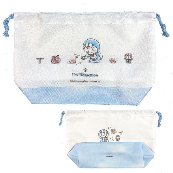 BANDAI（バンダイ） ランチ巾着 ドラえもん 弁当袋 給食袋 276784 しわ
