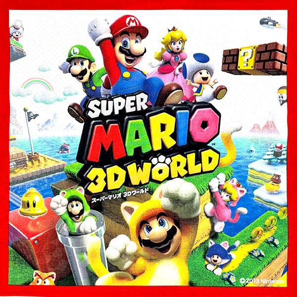 ハンカチ マリオカート 3DWORLD スーパーマリオ 単品 マリオ ハンカチ マリオカート 3DWORLD スーパーマリオ 単品 マリオ