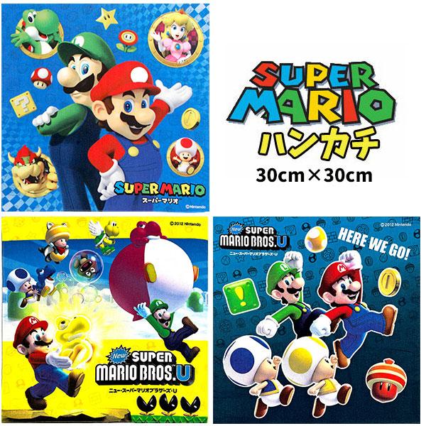 任天堂（Nintendo） ハンカチ スーパーマリオ 単品 ゲームキャラ