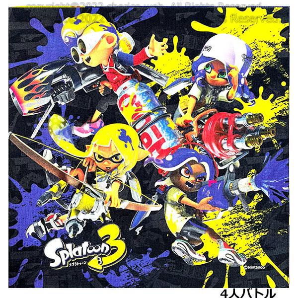 ランチクロス スプラトゥーン３ ニンテンドウ 男の子 女の子 グッズ キッズ キャラクター ナフキン｜chericoshop｜03