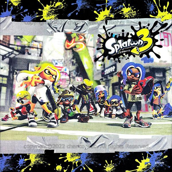 キャラクターナフキン 任天堂（Nintendo） ランチクロス スプラトゥーン3 ニンテンドウ