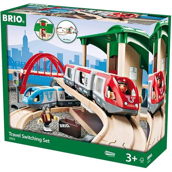 BRIO（ブリオ） 【訳アリ】 列車 木製レール セット 人気の高い