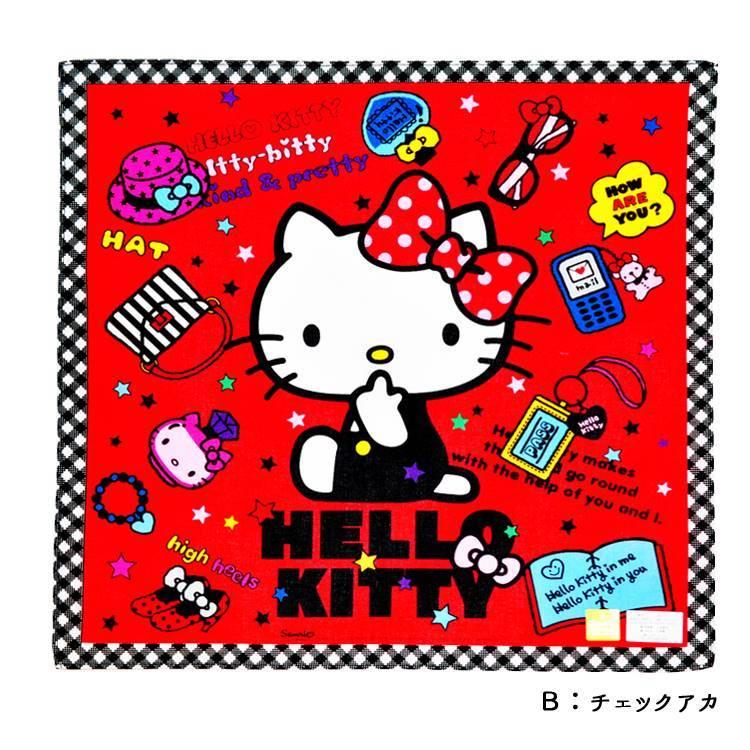 sanrio（サンリオ） ハンカチ キティ キティハンカチ 女の子 子ども