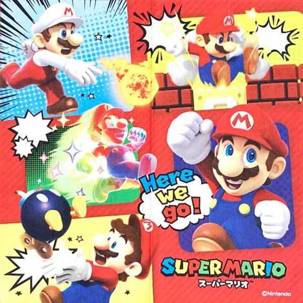任天堂（Nintendo） ハンカチ ゲームキャラ 3枚セット スーパーマリオ