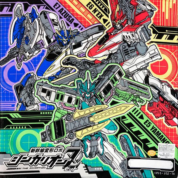 キャラクターPLAVE JAPAN 5枚セットx8 =40枚+バラ売り22枚 プラレール ハンカチ 5枚セット シンカリオン シンカリオンZ 新幹線