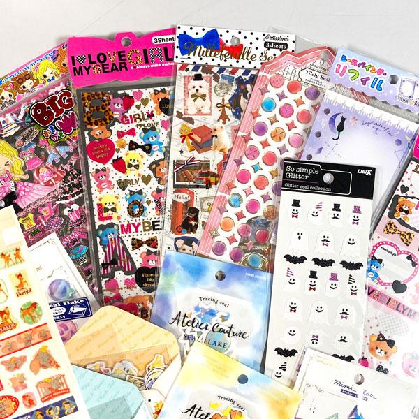 女の子 おまかせ シール 5セット キッズ 子供 幼稚園 人気 限定 子供会 
