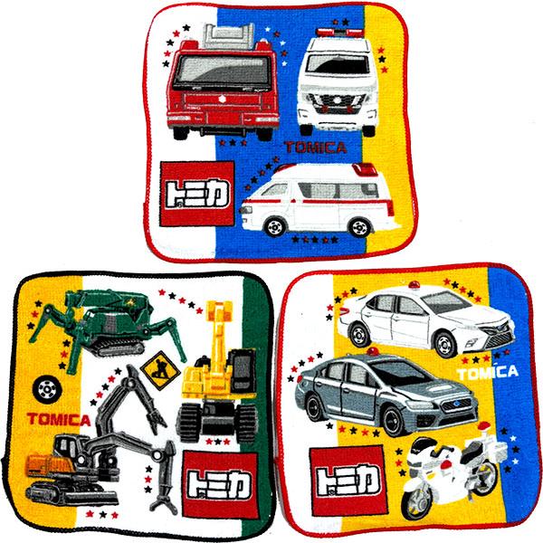 タカラトミー（TAKARA TOMY） ミニタオル トミカ 3枚セット 078302