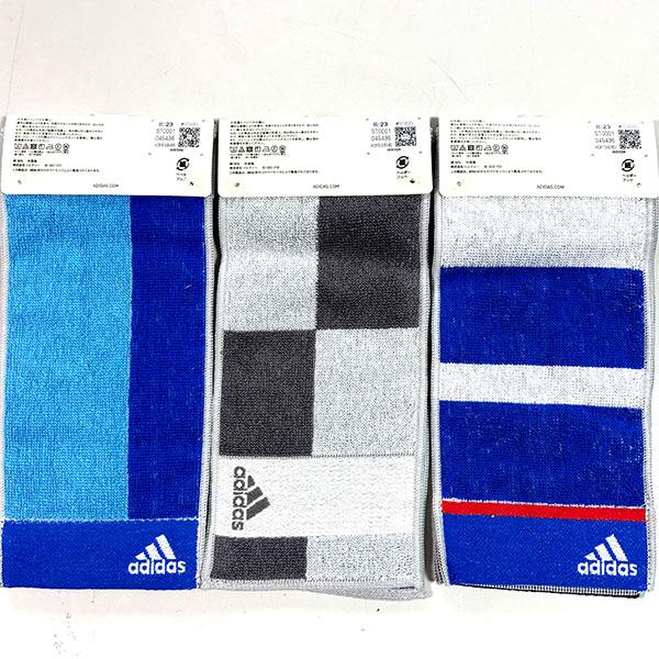 adidas（アディダス） ミニタオル 2P 3柄 2枚セット プチタオル