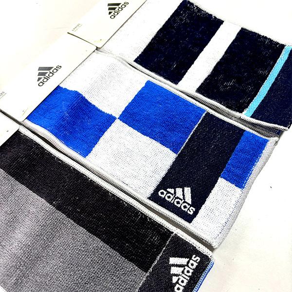 adidas（アディダス） ミニタオル 2P 3柄 2枚セット プチタオル