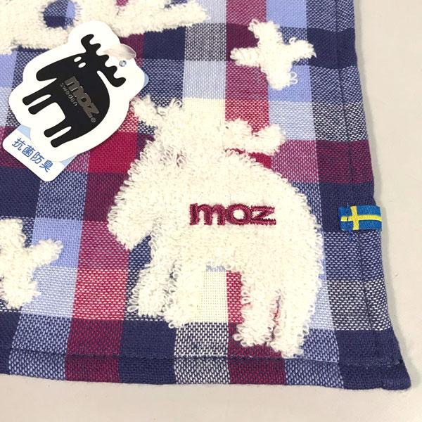 moz モズ タオルハンカチ 3枚セット チェックデザイン ミニタオル