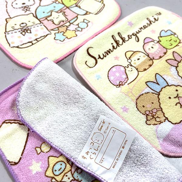 すみっコぐらし ミニタオル3枚セット 427370 3枚組 16cm キャラクター