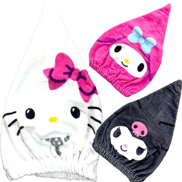 サンリオ　ハローキティ　タオルキャップ　帽子 平成レトロ　プール　水遊び　タオル サンリオ ハローキティ タオルキャップ 帽子 平成レトロ プール
