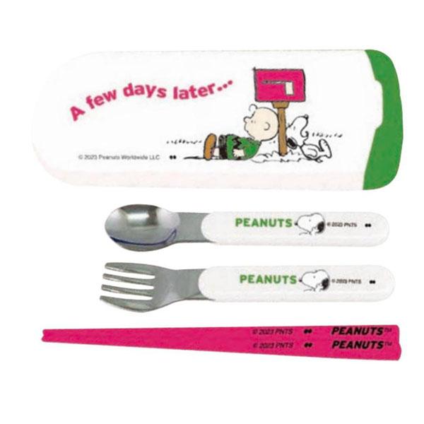 SNOOPY（スヌーピー） トリオセット 770066 箸 スプーン フォーク