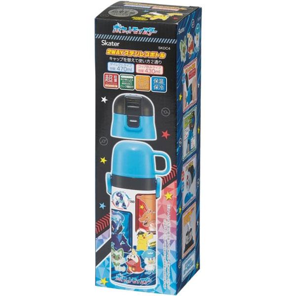 Pokemon（ポケモン） 水筒 2WAYステンレスボトル 470ml