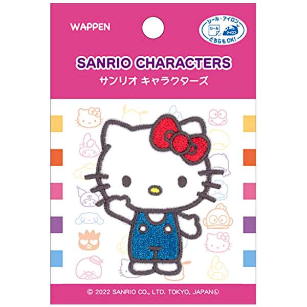 sanrio（サンリオ） ワッペン 刺繍 ステッカー アイロン シール