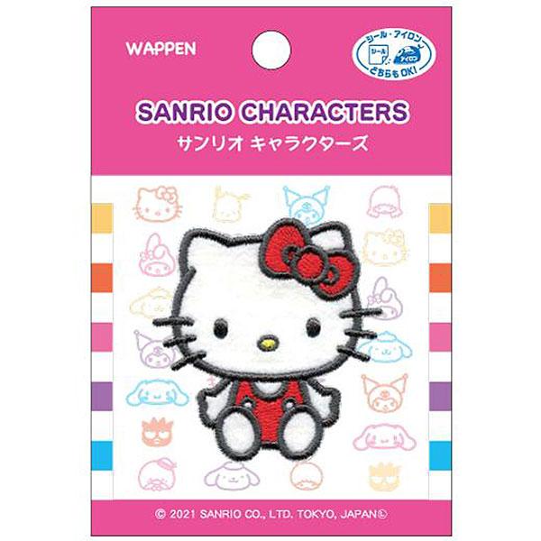 sanrio（サンリオ） ワッペン 刺繍 ステッカー アイロン シール