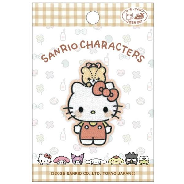 sanrio（サンリオ） ワッペン ゆるっとシリーズ キティ ポムポム