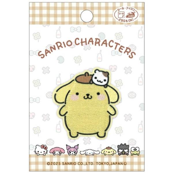sanrio（サンリオ） ワッペン ゆるっとシリーズ キティ ポムポム