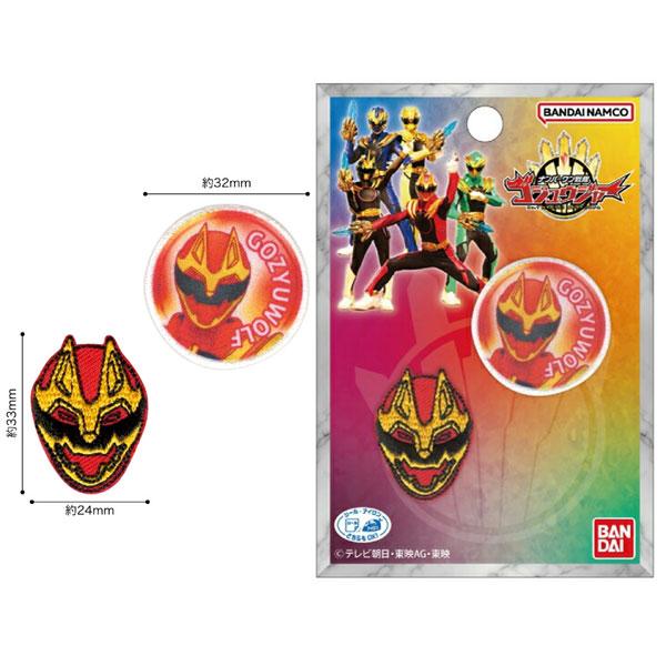 BANDAI（バンダイ） ワッペン ナンバーワン戦隊 ゴジュウジャー