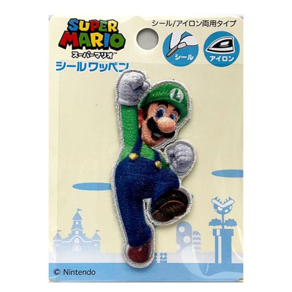 任天堂（Nintendo） ワッペン スーパーマリオ 大きめ ダイカット