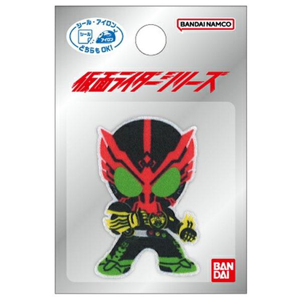 ワッペン 仮面ライダー 平成 シリーズ アイロン接着 ビルド ダブル オーズ 電王 | BANDAI | 02