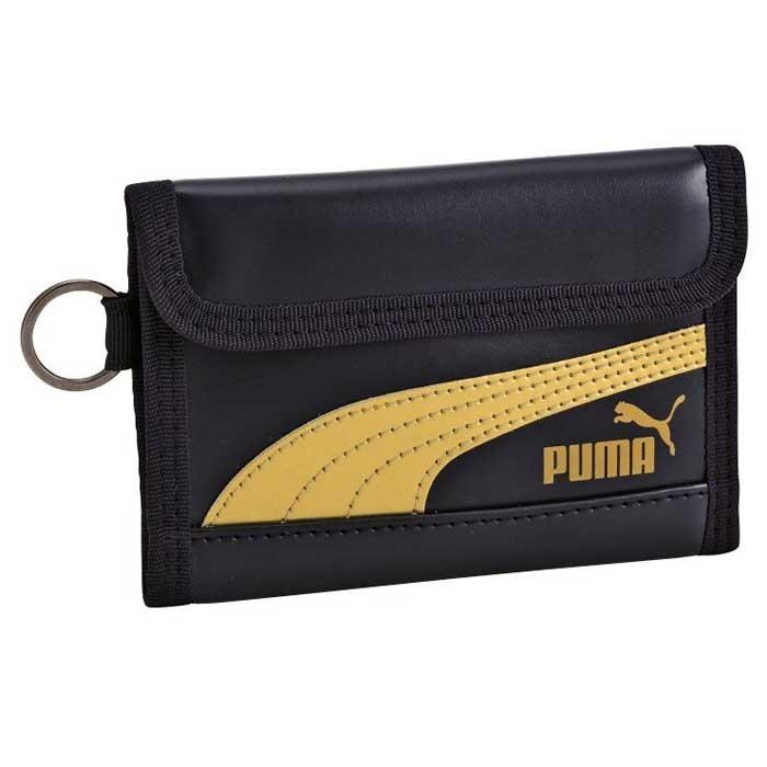 PUMA（プーマ） レザースリムウォレット PM132 財布 小銭入れ BK