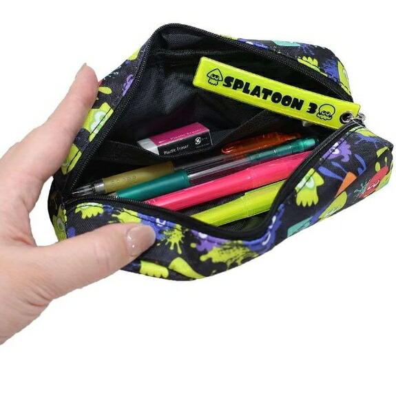 サンリオ×スプラトゥーン　グッズ　サンリオ×スプラトゥーン　ペンポーチ サンアート ペンケース 筆箱 スプラトゥーン3 マルチポーチ 筆箱