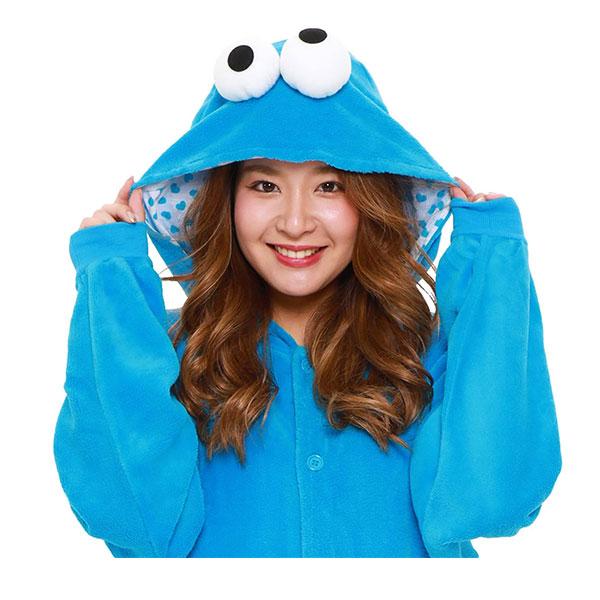 フリース 着ぐるみ エルモ クッキーモンスター ミニオン ボブ 大人