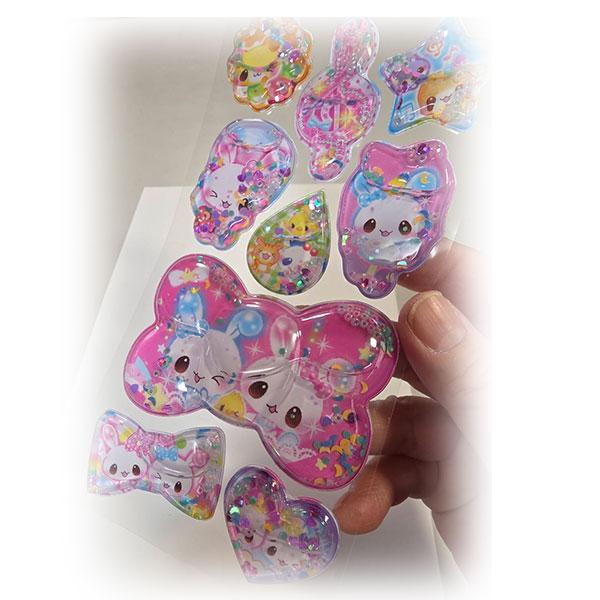 平成レトロ シール4枚セット クーリア こぱむだ スノー 金魚すくい