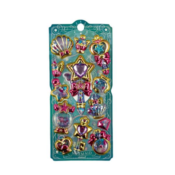 きらきらスパンコール入り シール シール交換 かわいい セーラームーン