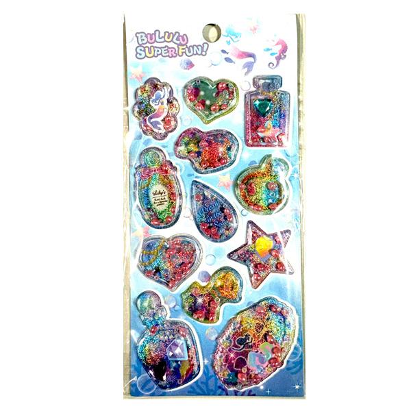 きらきらビーズ入り シール 香り付き シール交換 かわいい