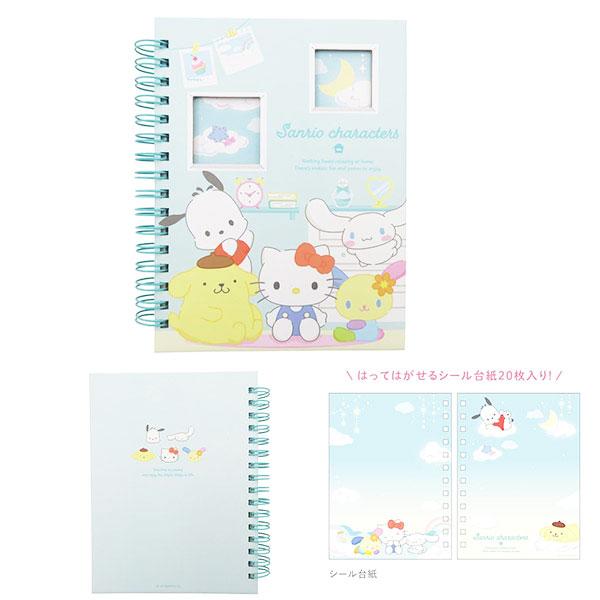 sanrio（サンリオ） シール帳 4冊セット シール手帳 シールバインダー