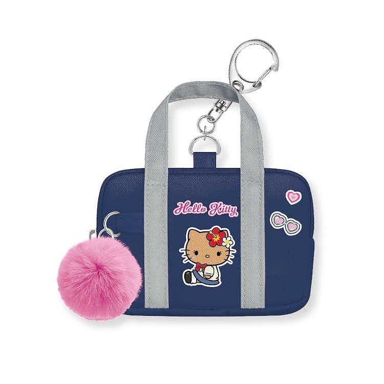 sanrio（サンリオ） キーホルダー ミニバッグ スクバ風 ハローキティ