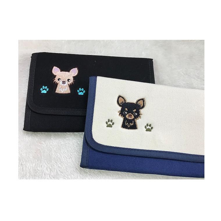 新品未使用 FEILER マルチケース カラフル犬とクマデザイン 犬柄【マルチケース】 いぬ 犬 ポエティック 母子手帳ケース POETIC