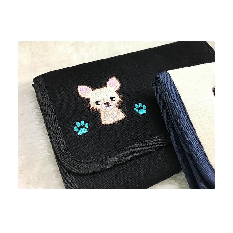 犬柄【マルチケース】 いぬ 犬 ポエティック 母子手帳ケース POETIC