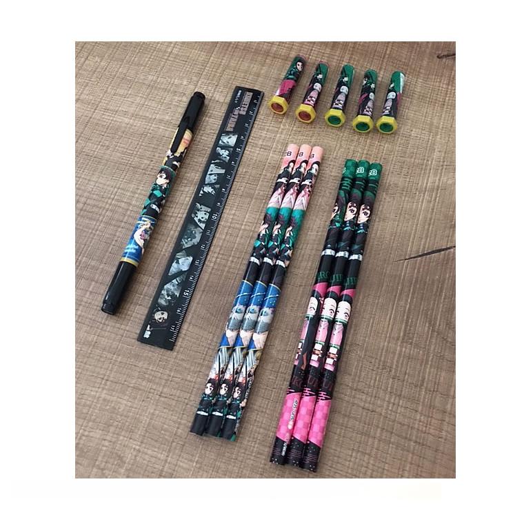 鬼滅の刃 文房具 セット 筆記用具 文具セット 柱 鉛筆 キャップ 鬼滅の刃 文房具 セット 筆記用具 文具セット 柱 鉛筆 キャップ
