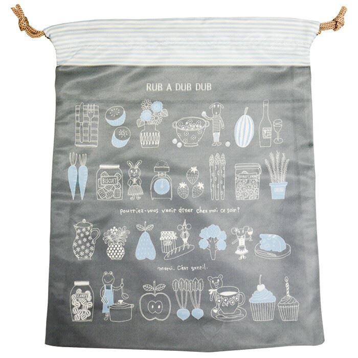 巾着 巾着袋 大きめ Lサイズ 着替え入れ 体操着袋 おむつ入れ おむつポーチ 小物入れ 旅行 保育園 幼稚園 小学校 モンスイユ Rub A Dub Dub R ポリエステル巾 輸入ベビー キッズ服 Cherie 通販 Yahoo ショッピング