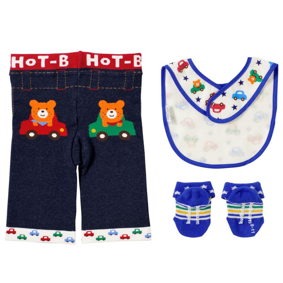 HOT BISCUITS MIKIHOUSE ミキハウス 日本製 ギフトセット 7分丈
